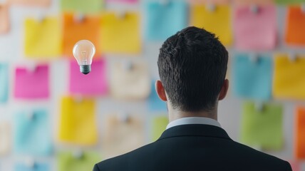 Corporate Innovation Hub with Brainstorming Atmosphere