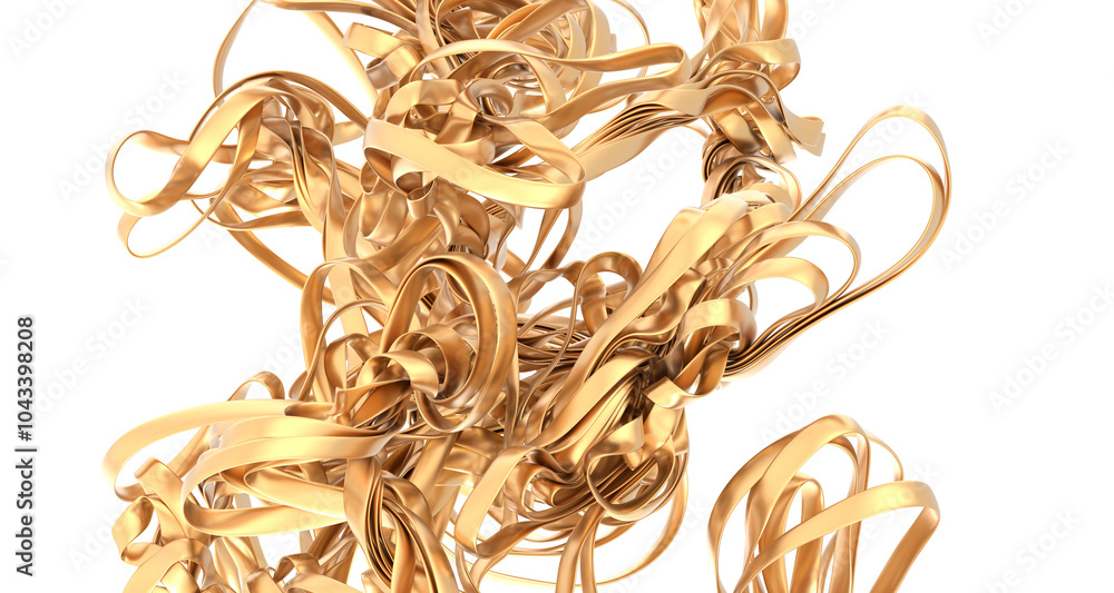 Poster gold background or texture and gradients shadow