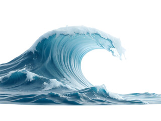 A colossal ocean wave with a crest of white foam