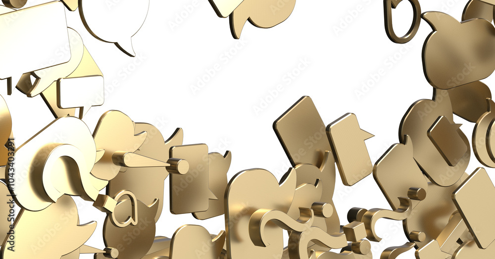 Poster mail communication support contact concept service