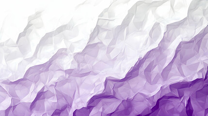 Obraz premium Abstract purple and white crumpled paper texture background.