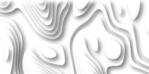 Fototapeta premium Topographic map. Geographic mountain relief. Abstract lines background paper texture Imitation of a geographical map shades .Topographic contour lines vector map seamless pattern vector illustration. 