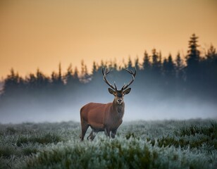 Fototapeta premium Deer male buck
