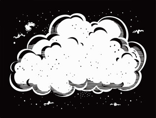 illustration of clouds