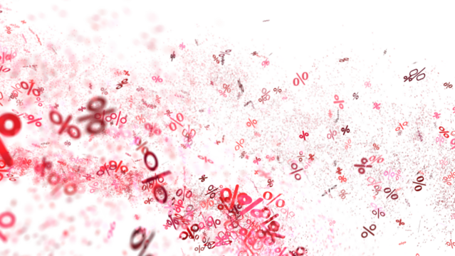 sale digital percent in transparent - Powered by Adobe