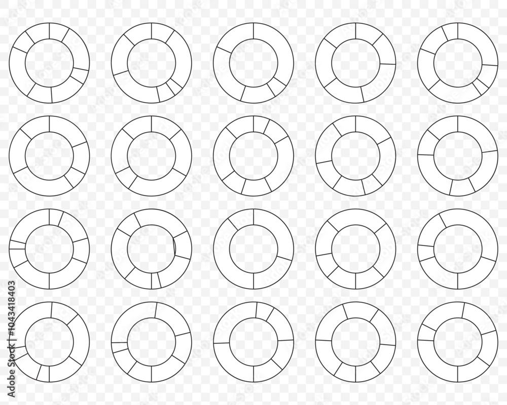 Poster pie chart icon. flat illustration of pie chart vector icon for web design. eps 10.