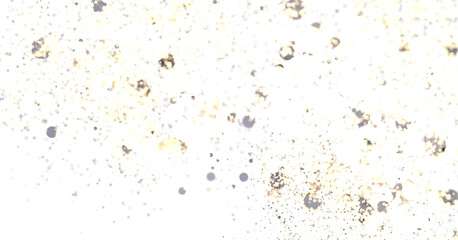 Radiant Festivity: Spectacular 3D Illustration Showcasing Radiating gold Confetti