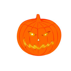 halloween pumpkin icon without background