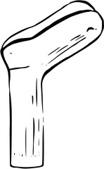 Socks Fashion stylish sketch. Vector doodle design