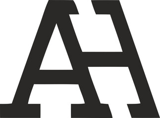 ah logo design