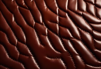 close view luxurious leather texture displaying intricate details natural bright light rich visual experience, shine, surface, elegance, warmth, design