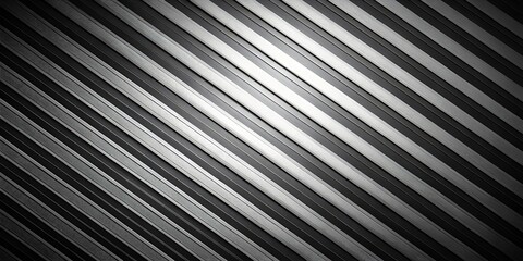 Obraz premium Abstract black and white background with diagonal stripe and subtle texture at tilted angle