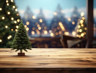 Christmas scenery festival background