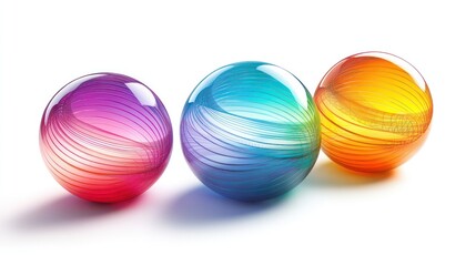 visually striking representation of the quantum trinity concept,