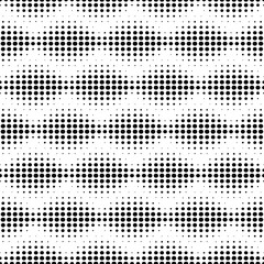 Seamless halftone geometric pattern diamonds