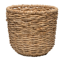 Woven basket mockup png eco friendly houseplant pot