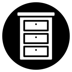 drawer glyph icon