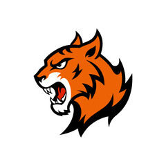 Wild Animal Mascot Logos - Tiger, Lion, Dragon, Falcon, Bear, Eagle, Wolf & More | Vector Illustration