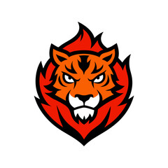 Wild Animal Mascot Logos - Tiger, Lion, Dragon, Falcon, Bear, Eagle, Wolf & More | Vector Illustration