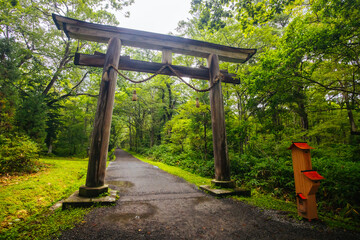 Togakushi Shrine near Nagano in Japan