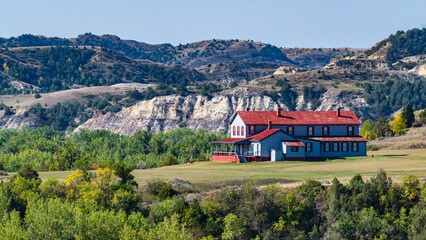 Historic Chateau de Mores in Medora, North Dakota