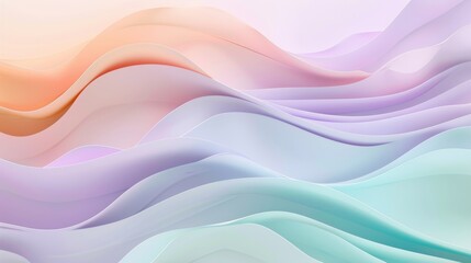 A pastel background featuring shades of light yellow, mint green, and lavender