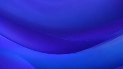 Fototapeta premium Abstract Blue Gradient Background with Curved Lines