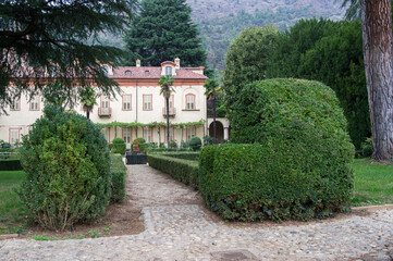 Italian garden. Photo taken at Casa Lajolo, Piossasco (Turin, Italy)