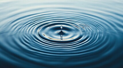 Light blue ripples in the water, creating a soothing and calm background for natural themes. -