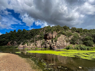 View of the river