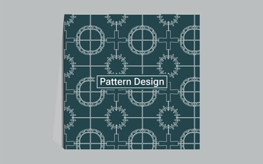 Abstract simple geometric vector seamless pattern.
