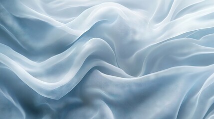 Fototapeta premium Soft light blue background with flowing lines, perfect for wellness, relaxation, or spa promotions.