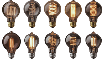 Spiral filament light blub 