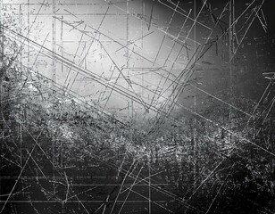 Fototapeta premium Abstract background. Monochrome texture. Image includes a effect the black and white tones.