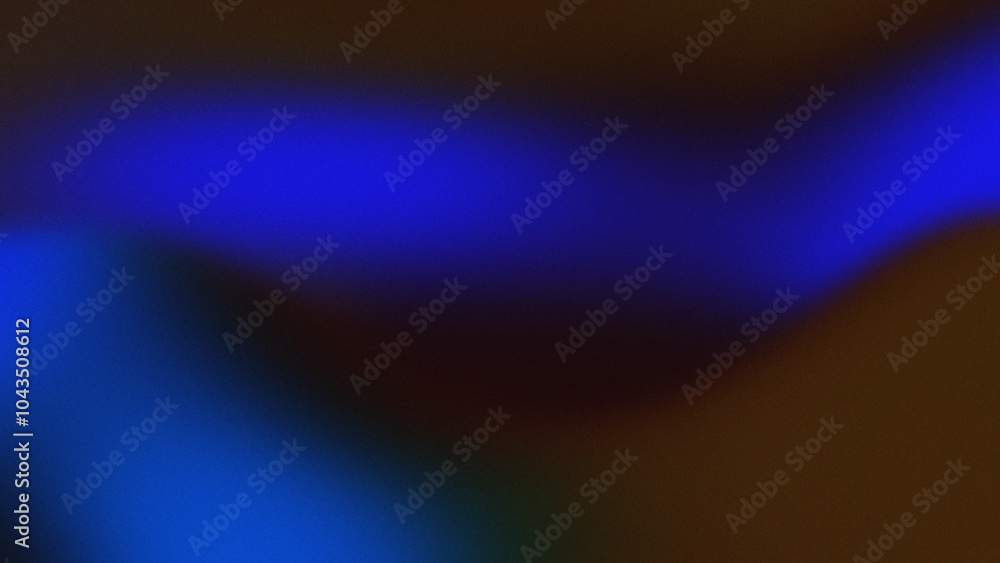 Poster an abstract blue background with glowing rays and soft textures, creating a dynamic and energetic ni