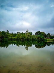 lake and sky