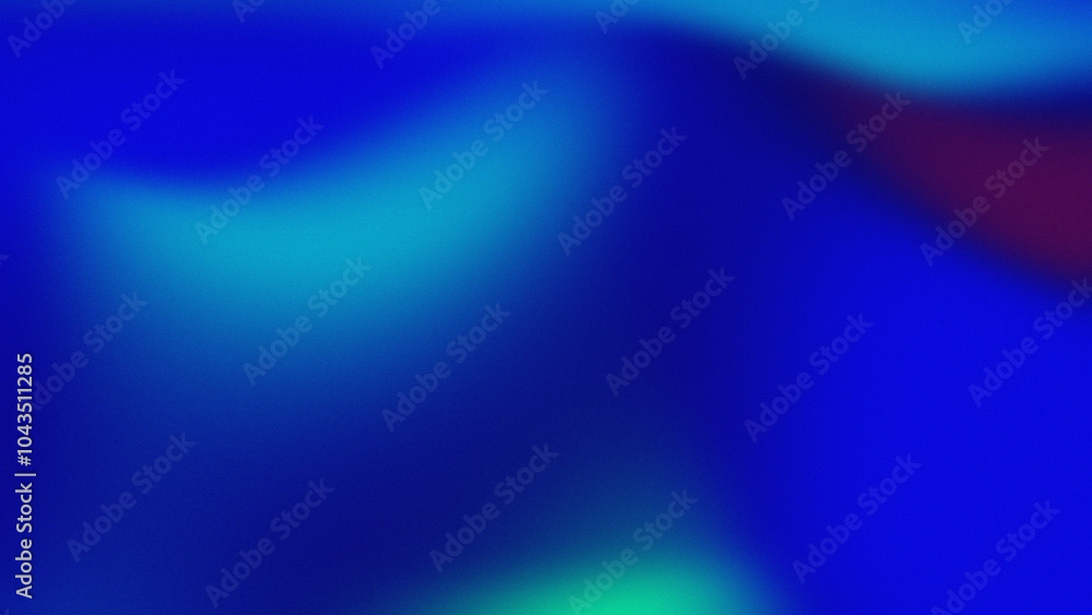 Poster abstract blue background with glowing lines and patterns, evoking a sense of motion and energy
