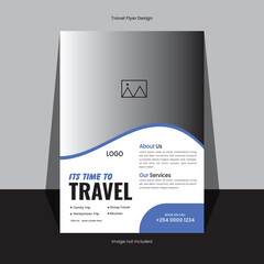 Corporate business a4 flyer design.Vector economic flyer design or business poster template design.