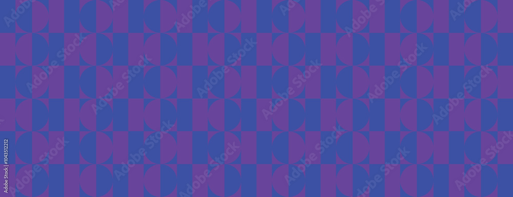 Poster geometric vector background with a vibrant blue color. the background features a blue pattern with c