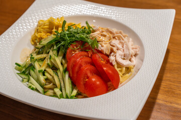 おいしそうな冷やし中華