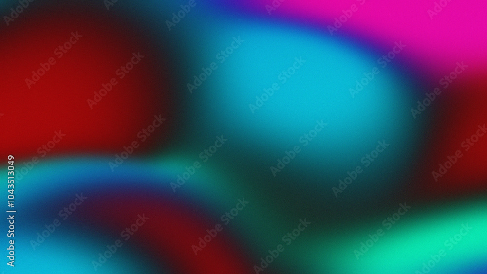 Poster a vibrant abstract background filled with dynamic colors, blending lights and motion, creating a flo