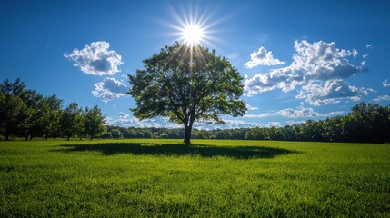 Obraz premium Spring Forest Meadow Design