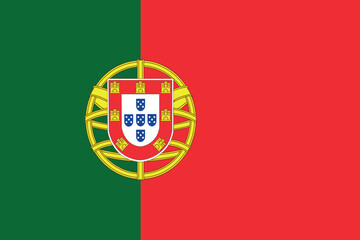 portugal flag vector