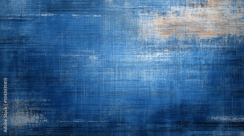 Poster a textured blue background with subtle variations, featuring distressed and painterly elements, crea