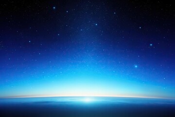 Obraz premium abstract gradient background resembling a blue and black night sky
