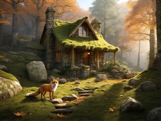 house in the woods