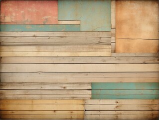old wooden wall