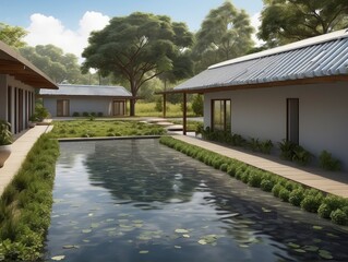 house on the river