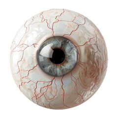 Eyeball, Halloween accessory, on transparent PNG file