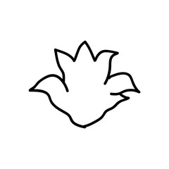 Naklejka premium flower